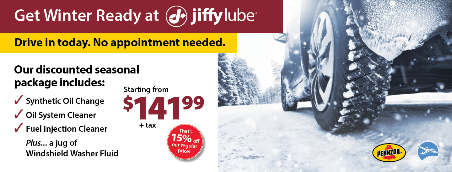 Jiffy Lube Great Northern Rd. 10 Off Full Syn Oil Change